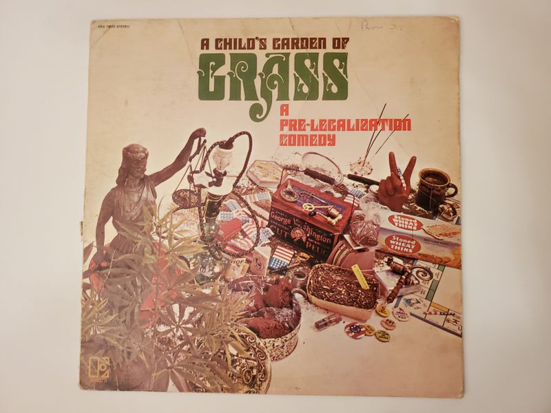 Jack S. Margolis and Jere Alan Brian A Child's Garden of Grass: A Pre-Legalization Comedy vinyl record